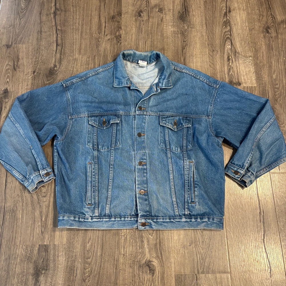 Vintage Tyca American Legion Denim Jacket Sz XL Made in USA